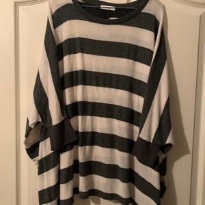 Cherish Oversized Striped Top